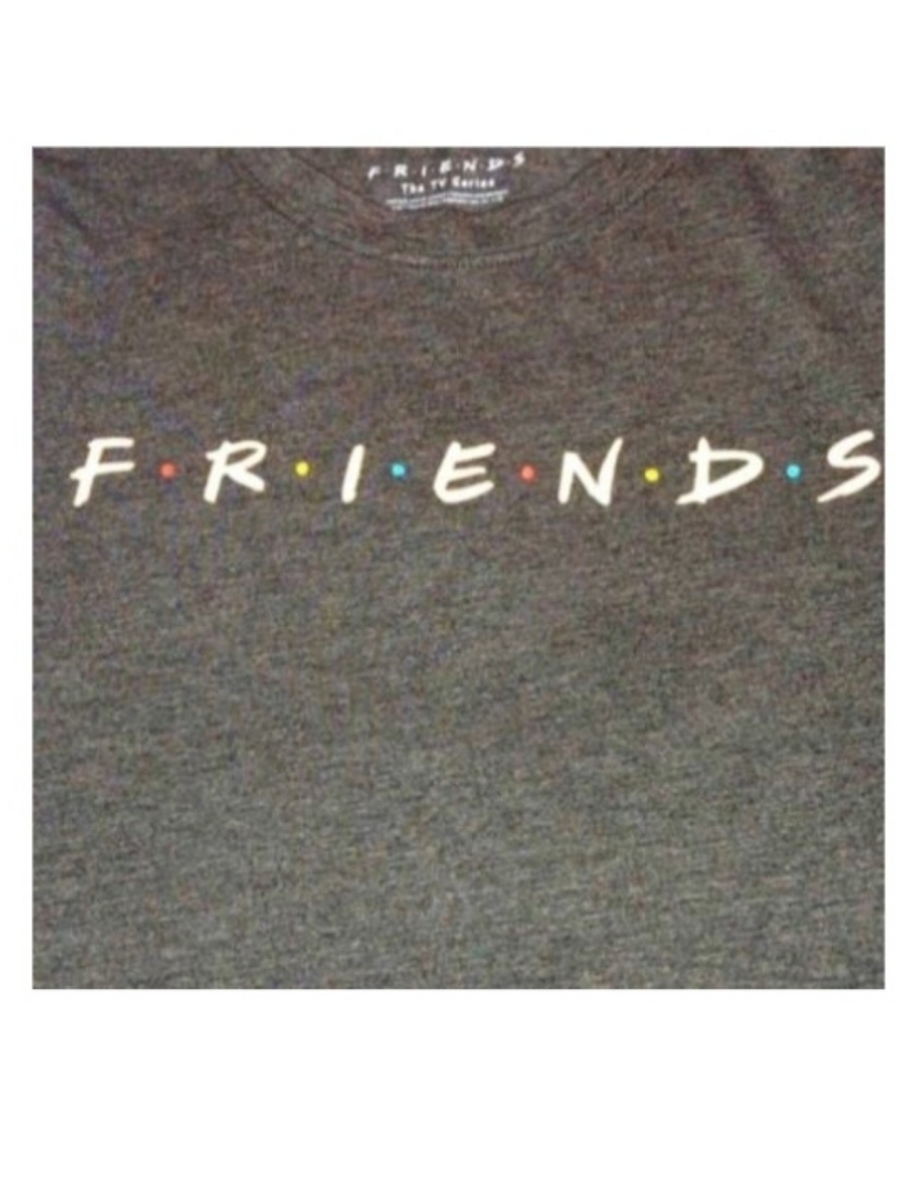 FRIENDS Gray Short Sleeve Classic Graphic T-shirt | EUC - Picture 11 of 13